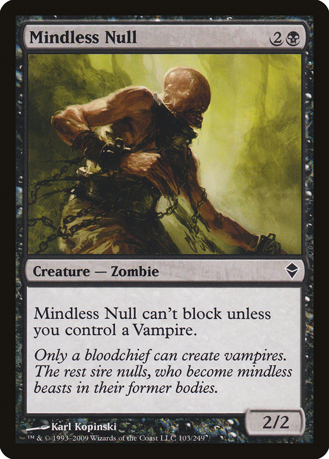 image Mindless Null