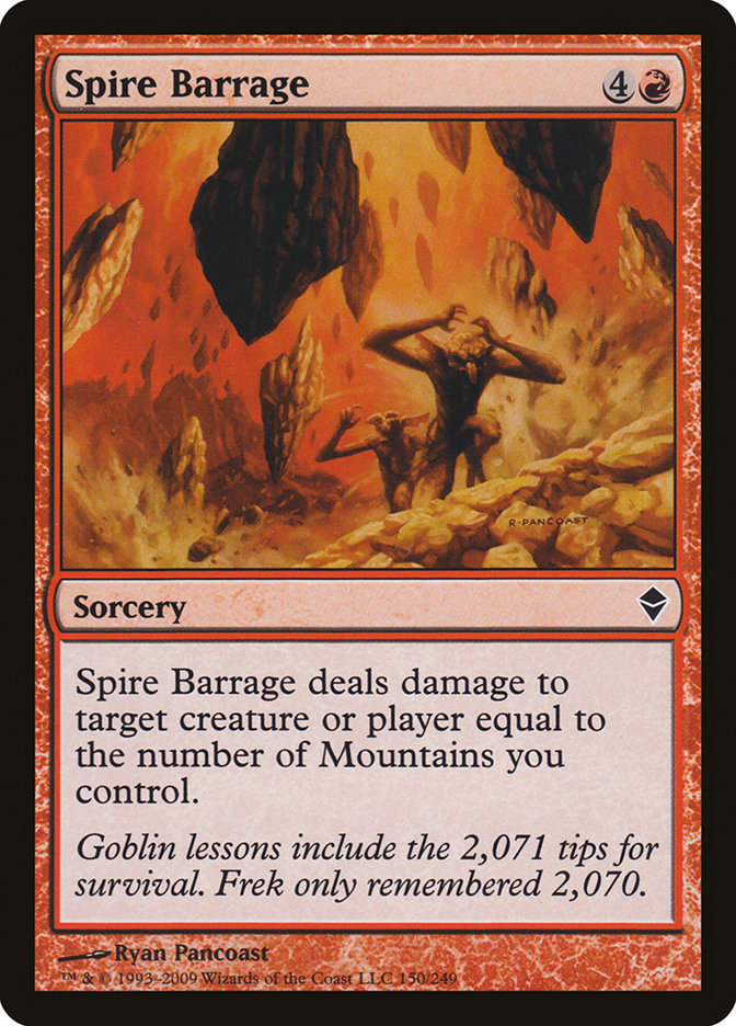 image Spire Barrage
