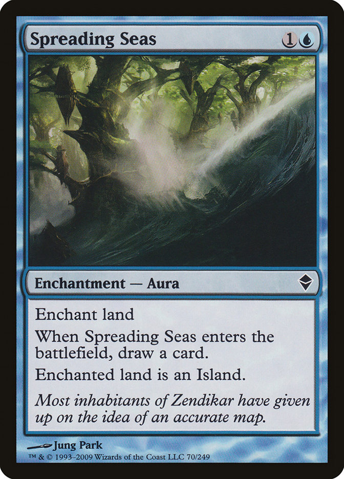 image Spreading Seas