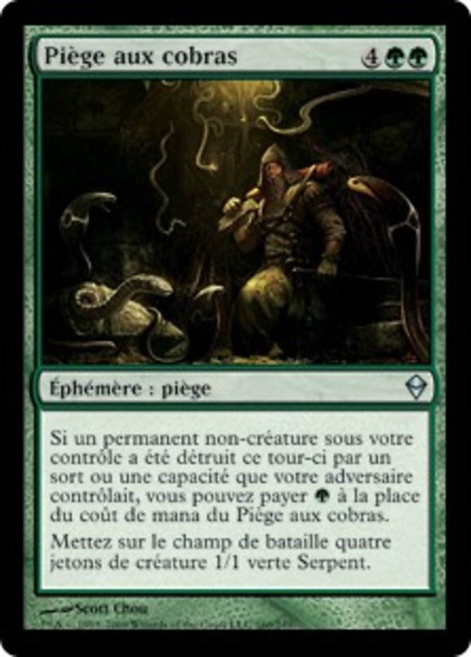 image Piège aux cobras