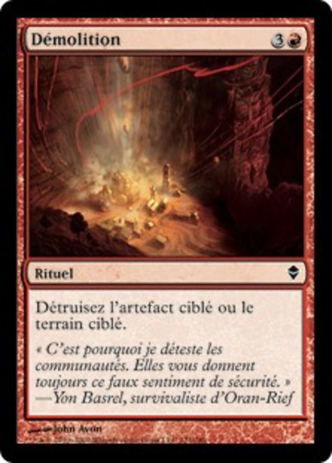 image Démolition