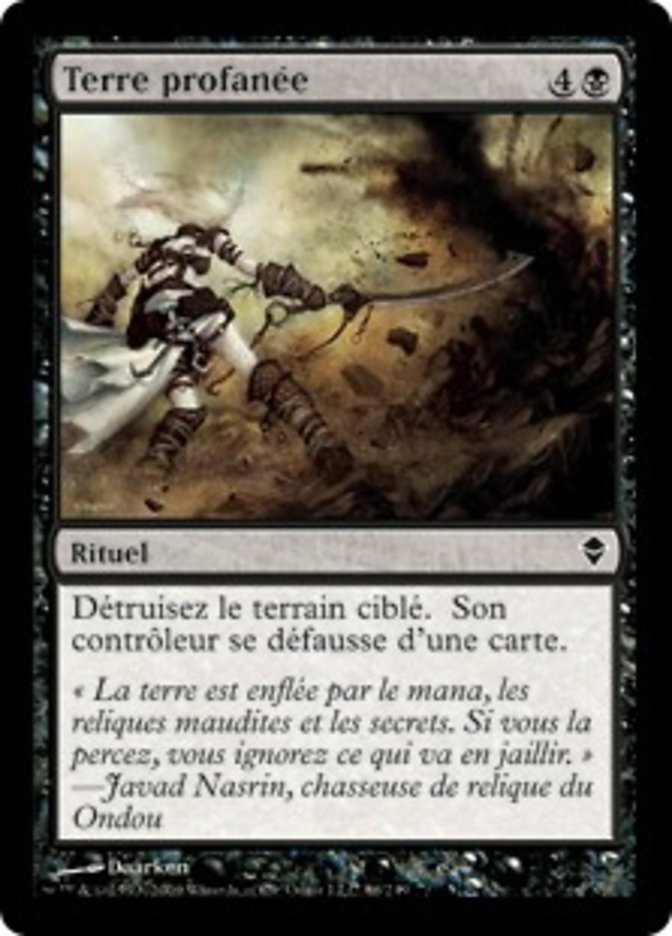 image Terre profanée