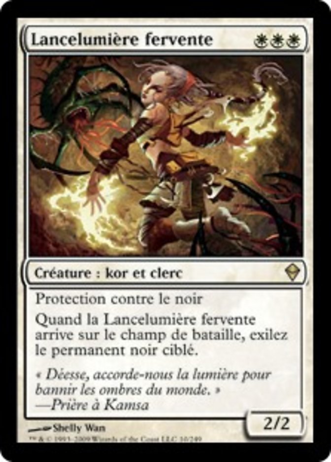 image Lancelumière fervente