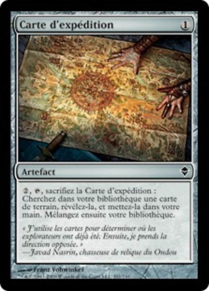 image Carte d'expédition