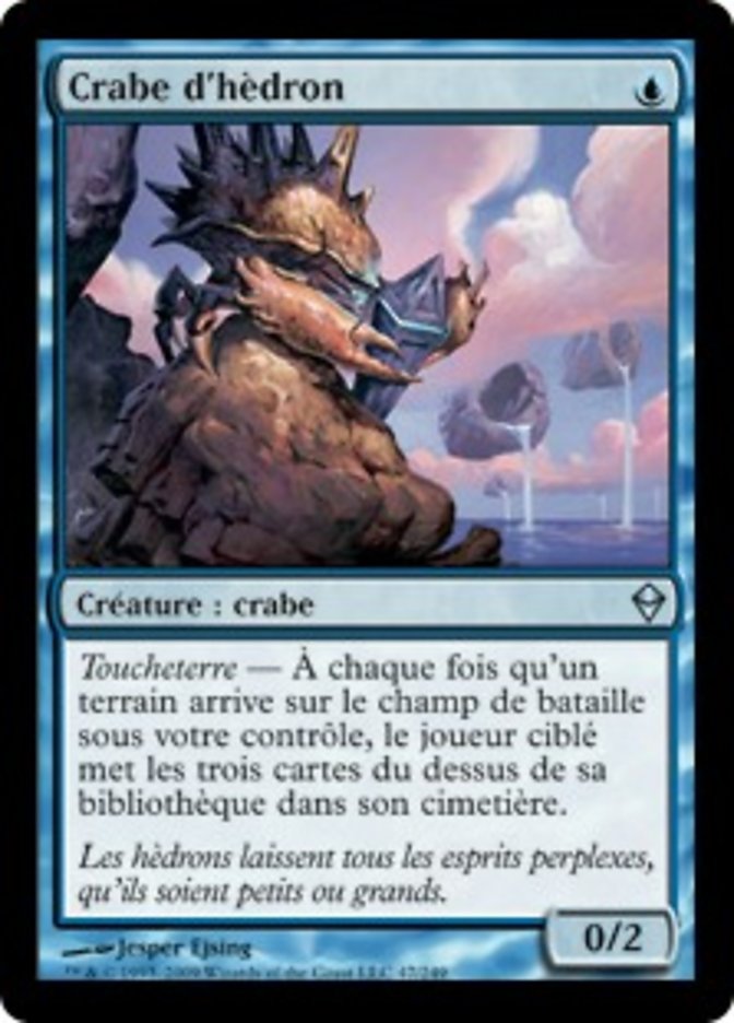 image Crabe d'hèdron