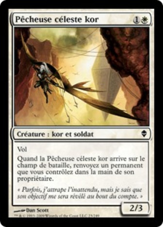 image Pêcheuse céleste kor