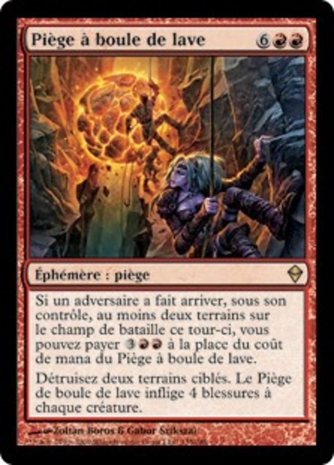 image Piège à boule de lave
