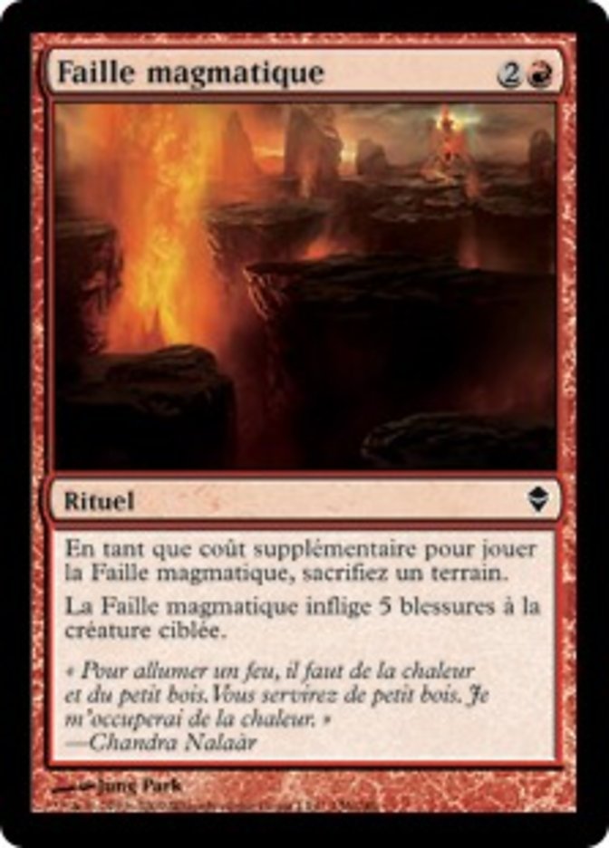 image Faille magmatique