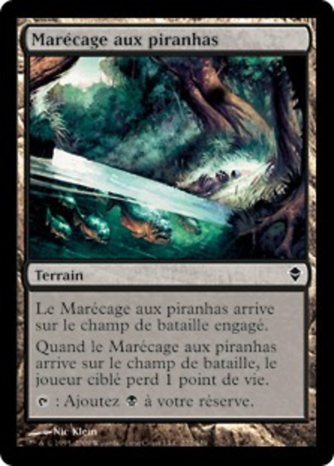 image Marécage aux piranhas