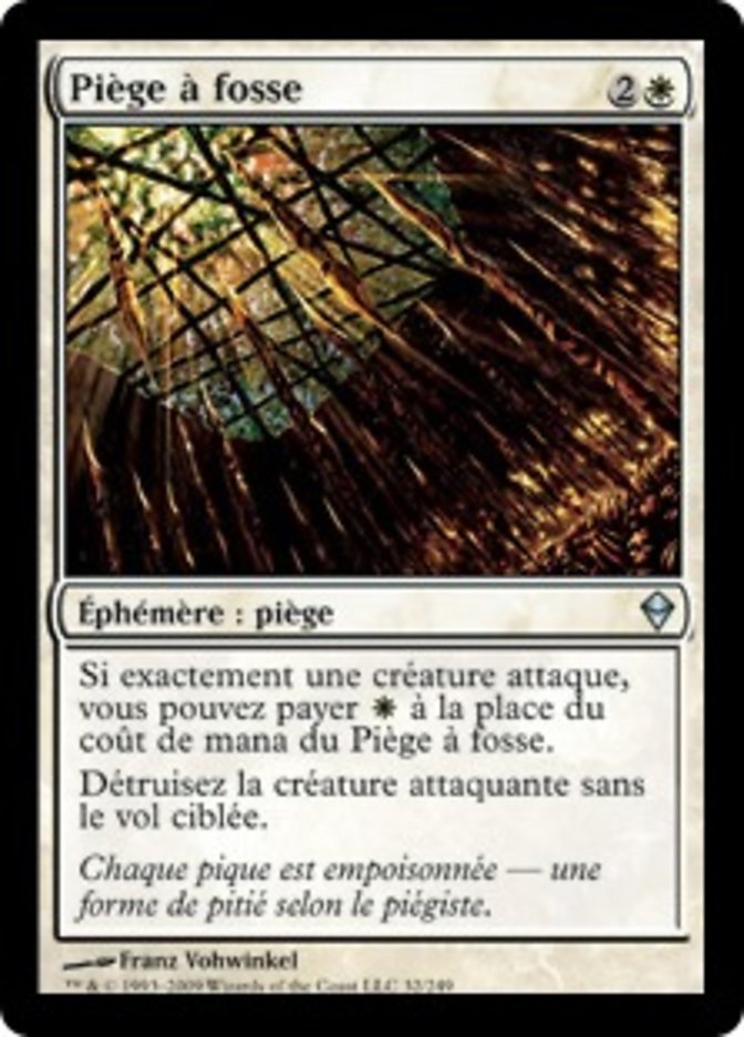 image Piège à fosse