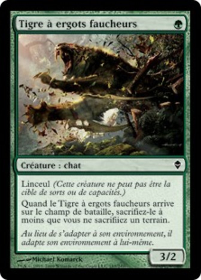 image Tigre à ergots faucheurs