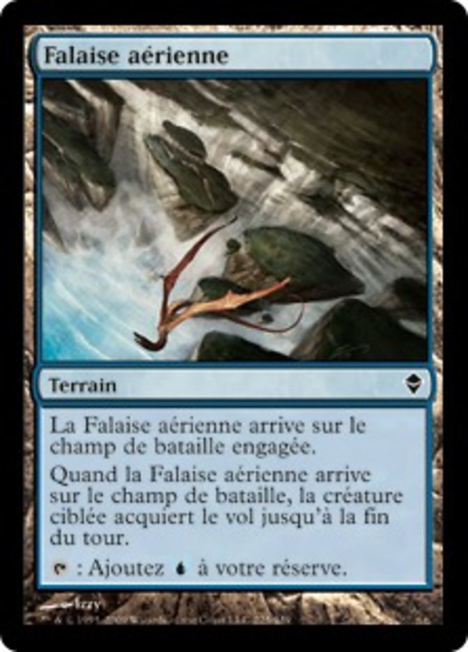 image Falaise aérienne