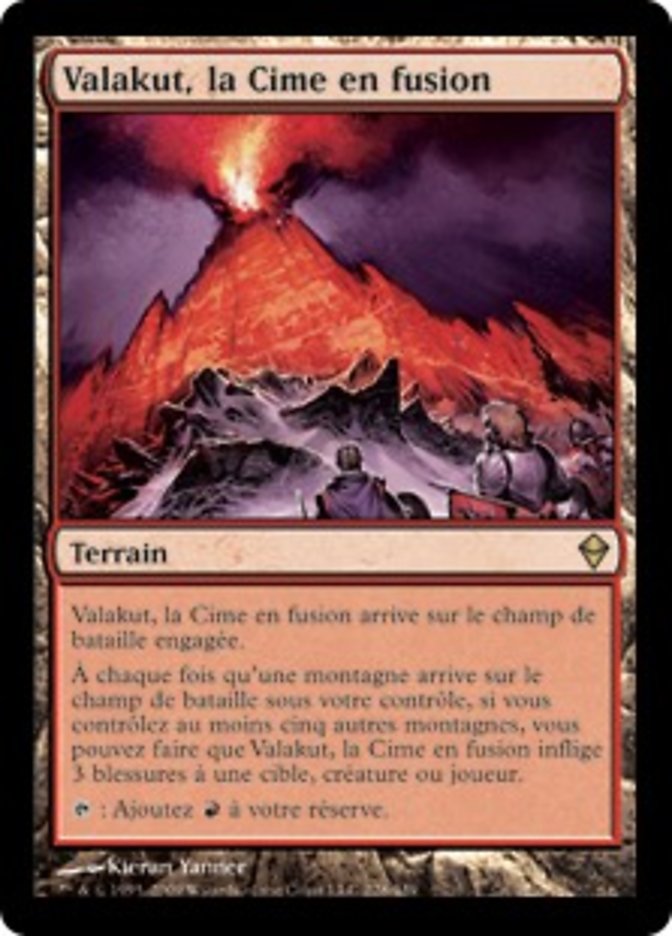 image Valakut, la Cime en fusion