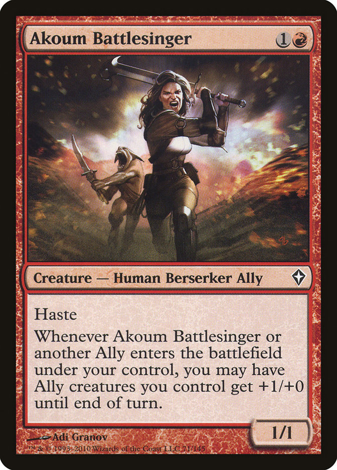 image Akoum Battlesinger