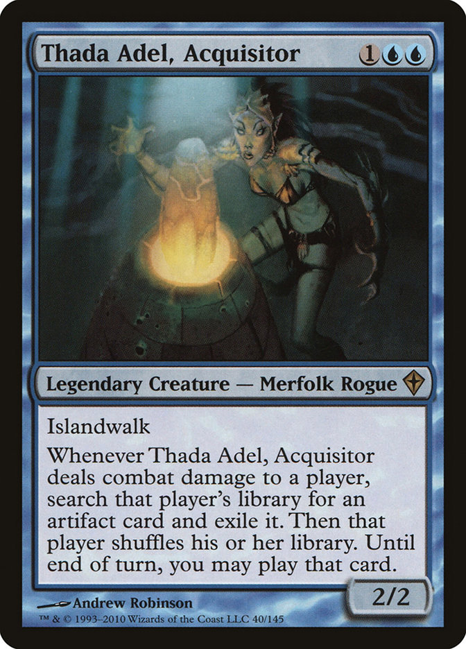 image Thada Adel, Acquisitor