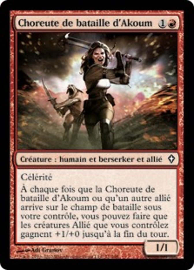 image Choreute de bataille d'Akoum