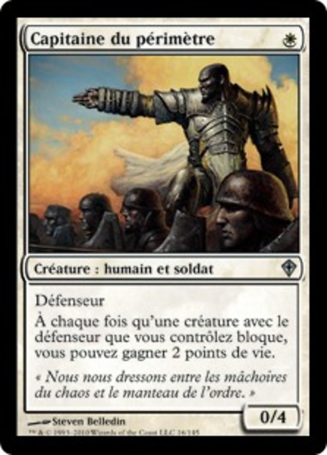 image Capitaine du périmètre