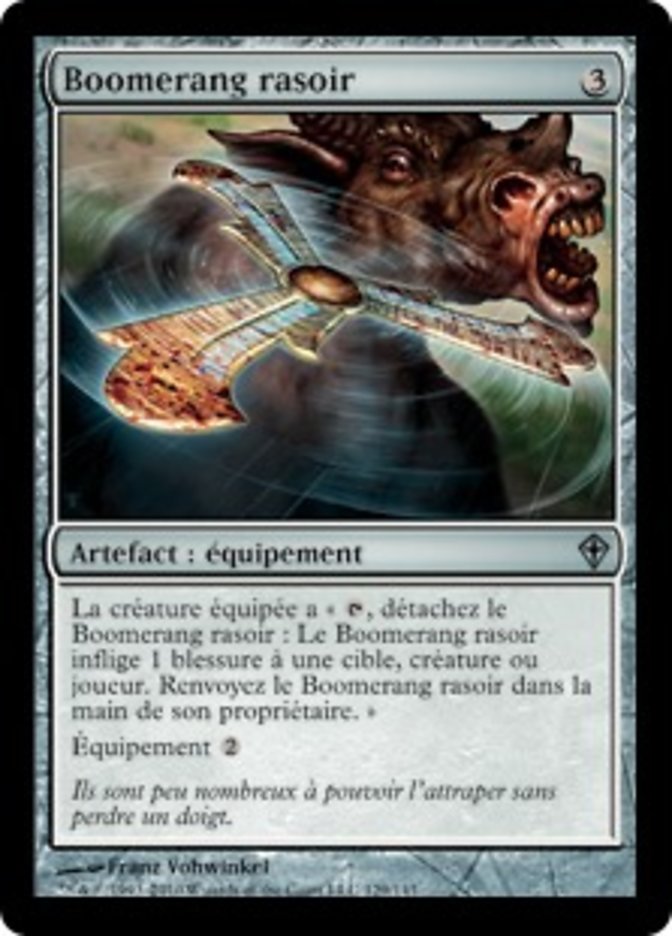 image Boomerang rasoir