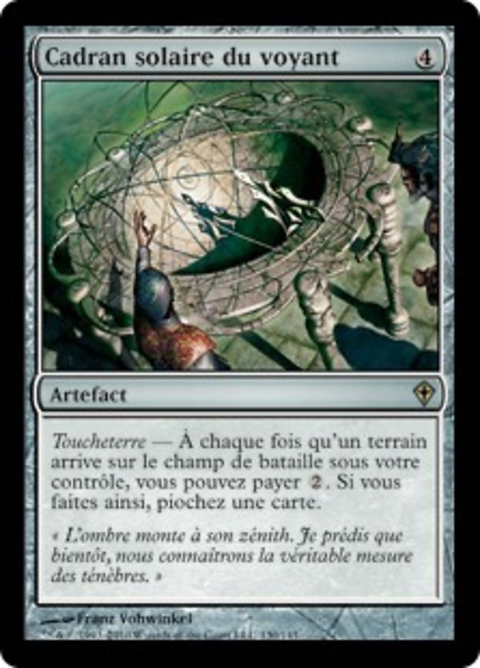 image Cadran solaire du voyant