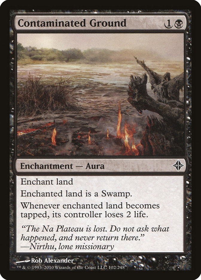 image Contaminated Ground