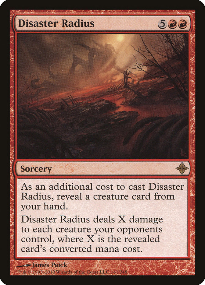 image Disaster Radius