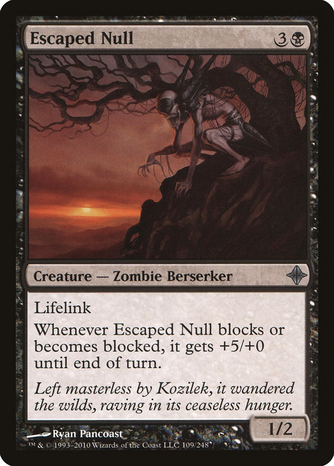 image Escaped Null
