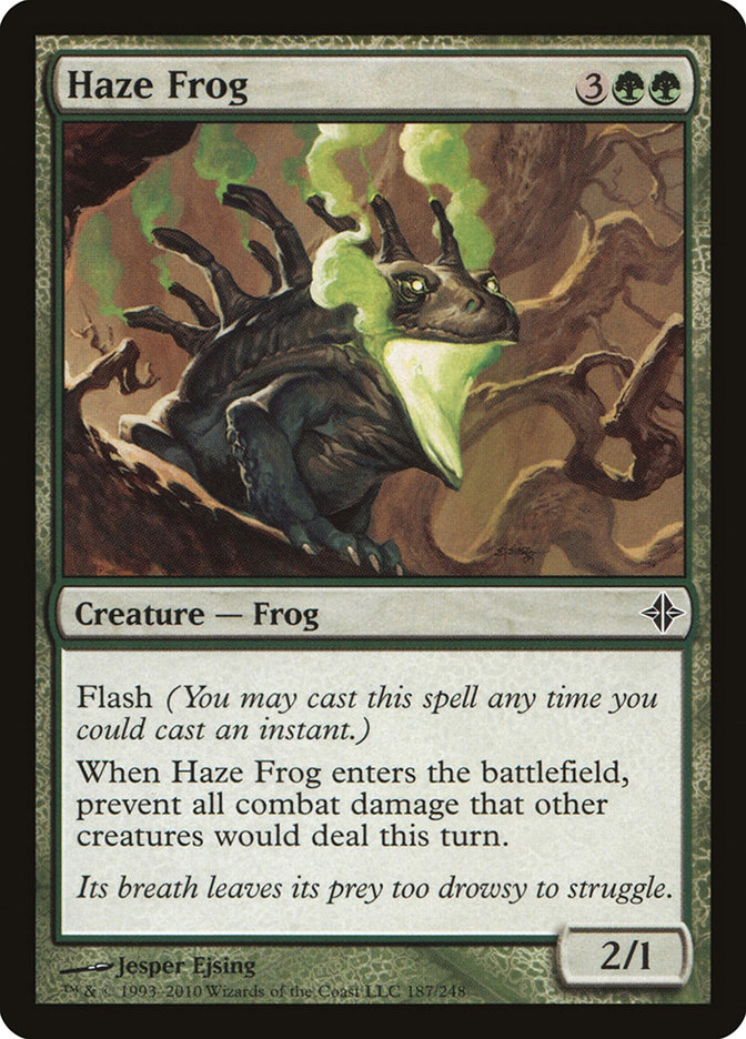 image Haze Frog