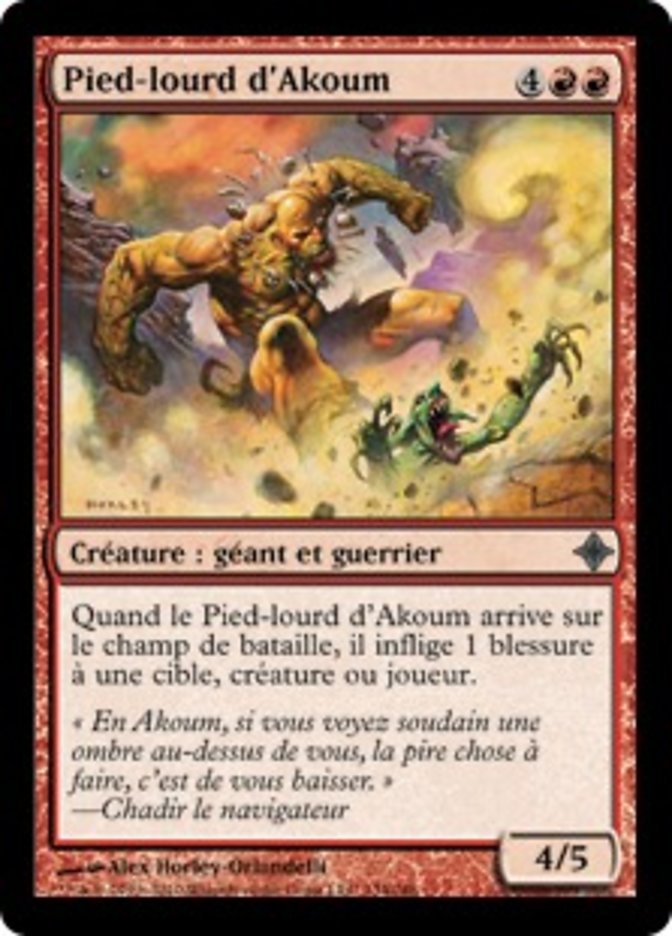 image Pied-lourd d'Akoum