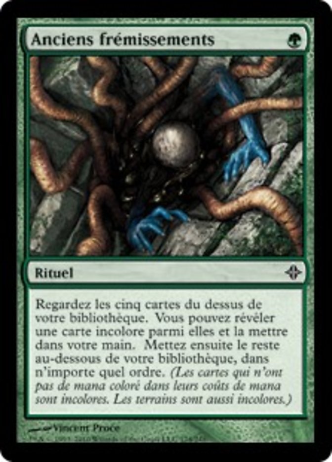 image Anciens frémissements