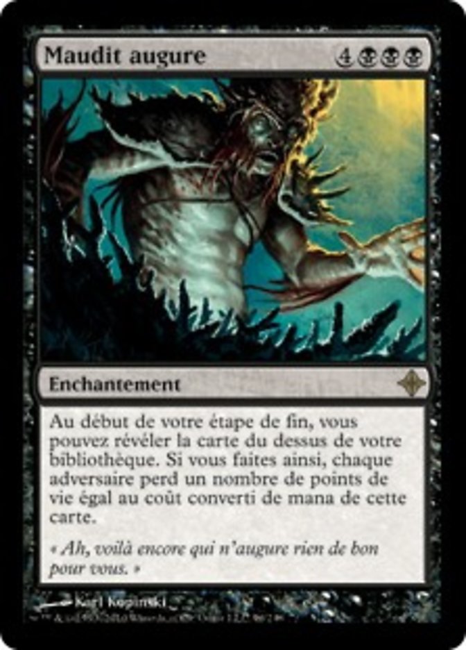 image Maudit augure