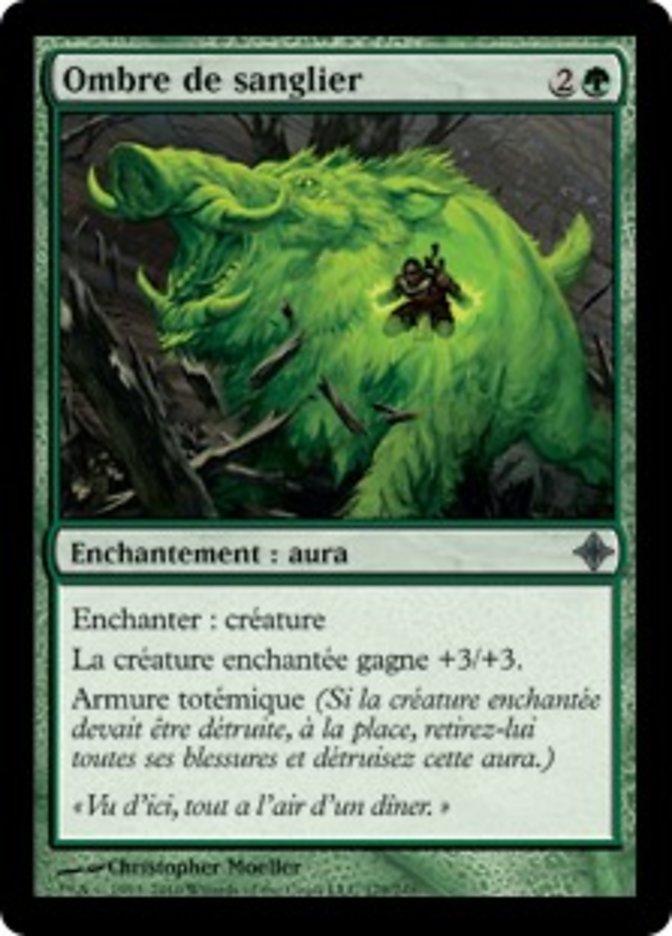 image Ombre de sanglier