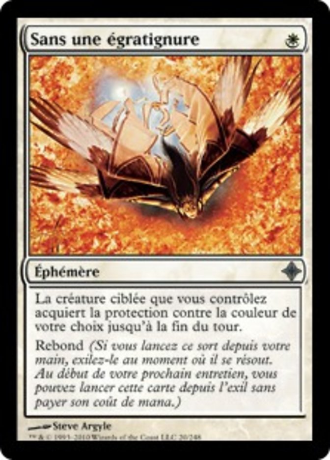 image Sans une égratignure