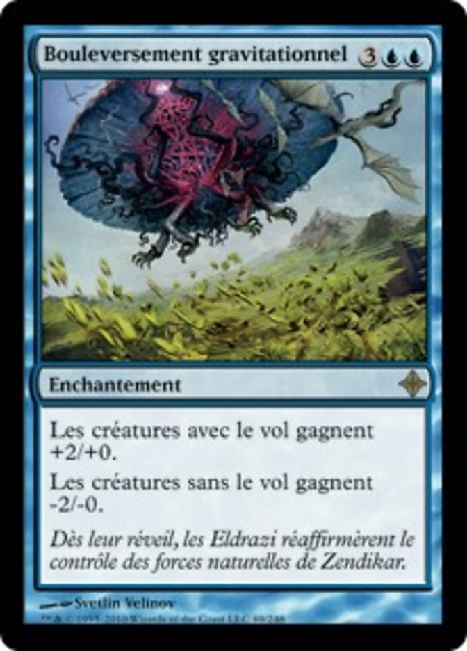image Bouleversement gravitationnel