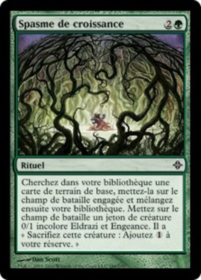 image Spasme de croissance