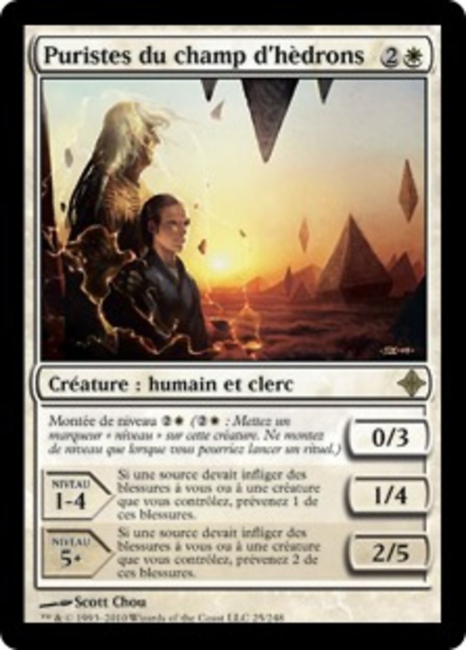 image Puristes du champ d'hèdrons