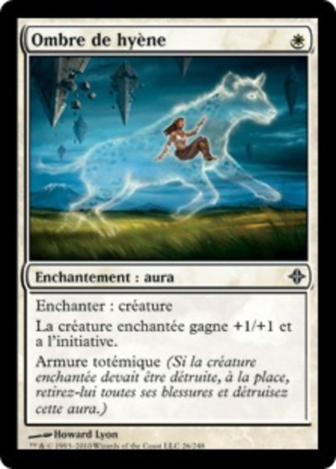 image Ombre de hyène