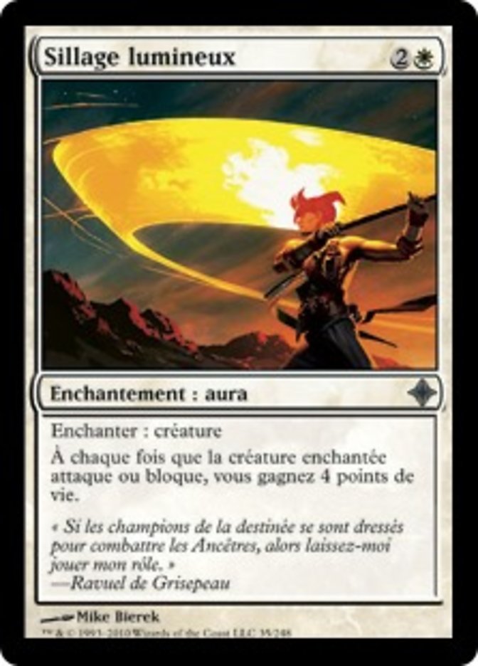 image Sillage lumineux