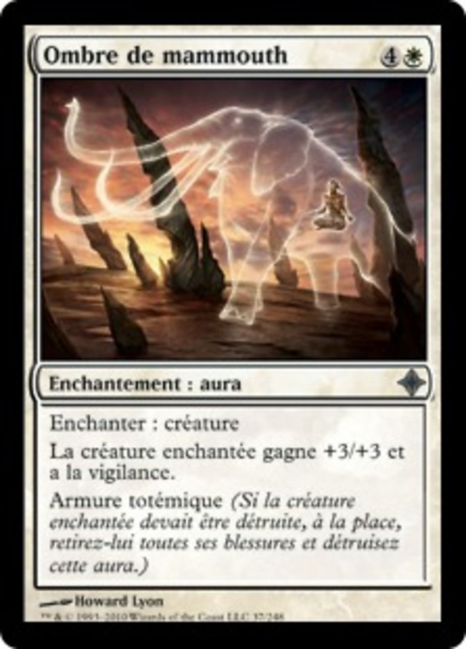 image Ombre de mammouth
