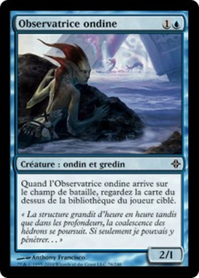 image Observatrice ondine