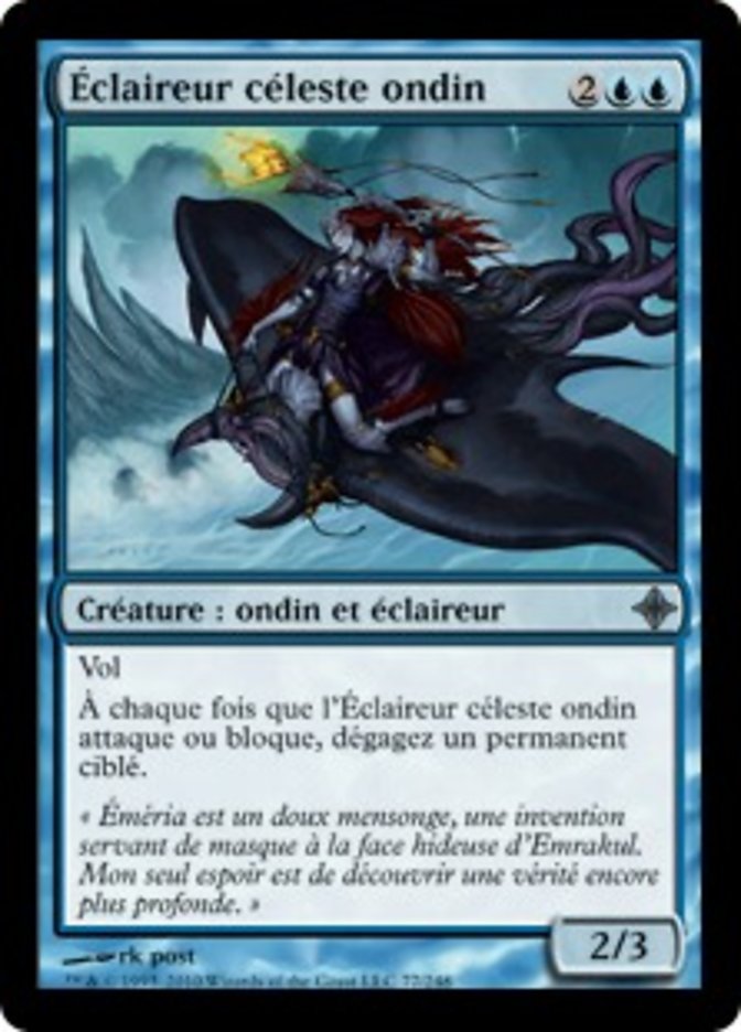 image Éclaireur céleste ondin