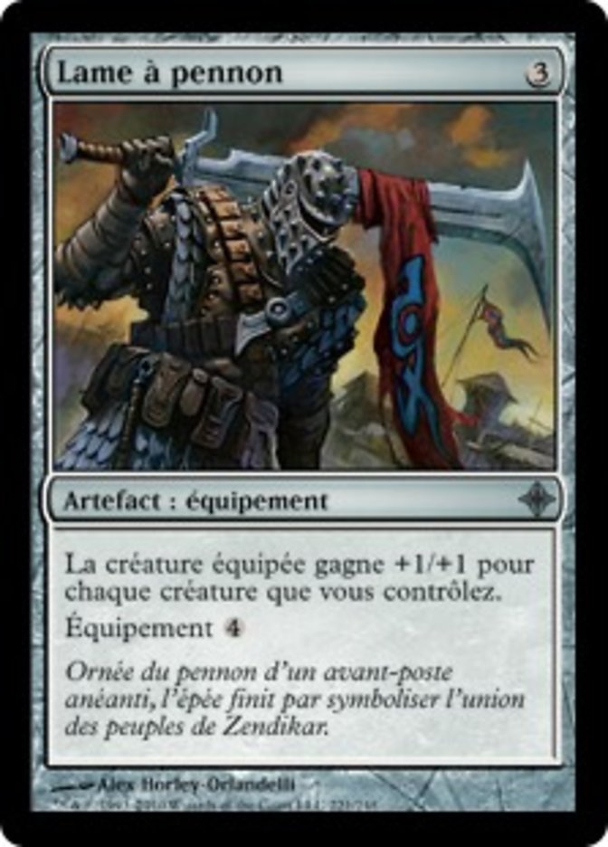 image Lame à pennon