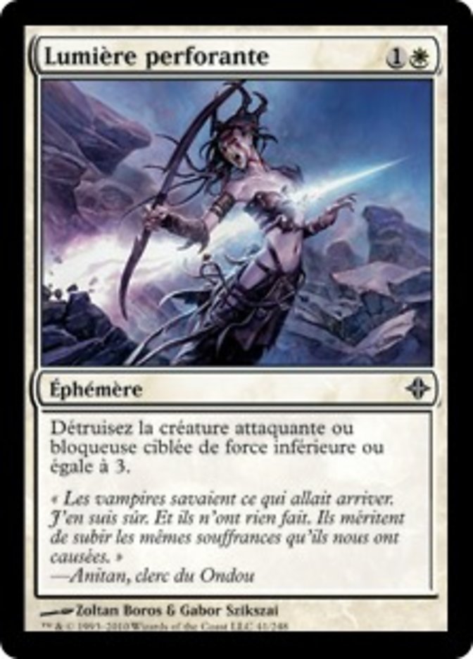 image Lumière perforante