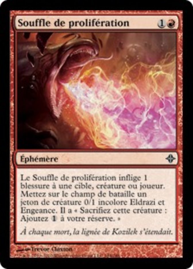 image Souffle de prolifération
