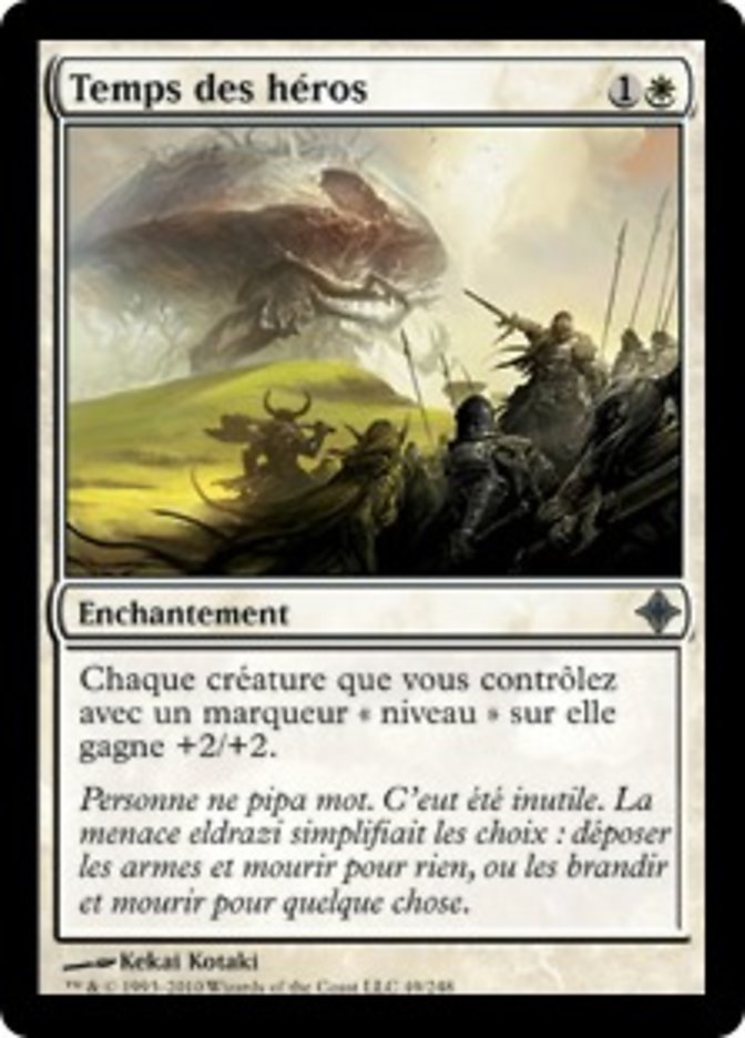 image Temps des héros