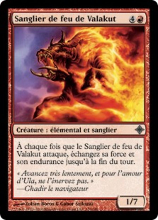 image Sanglier de feu de Valakut