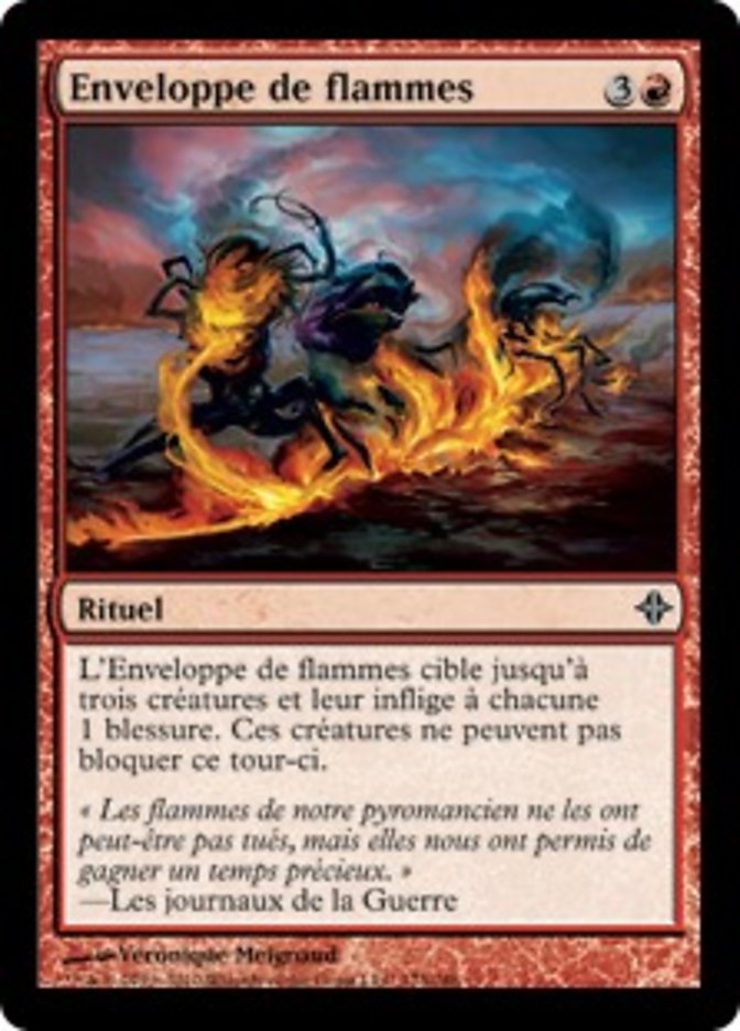 image Enveloppe de flammes