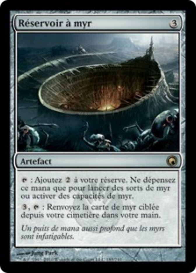 image Réservoir à myr