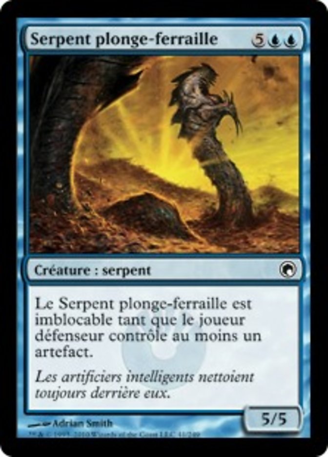 image Serpent plonge-ferraille