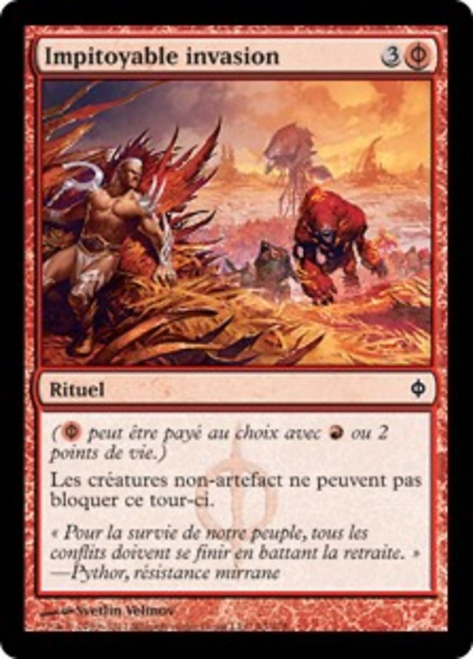 image Impitoyable invasion