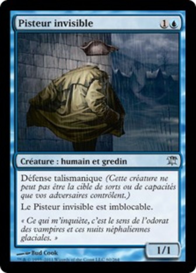 image Pisteur invisible